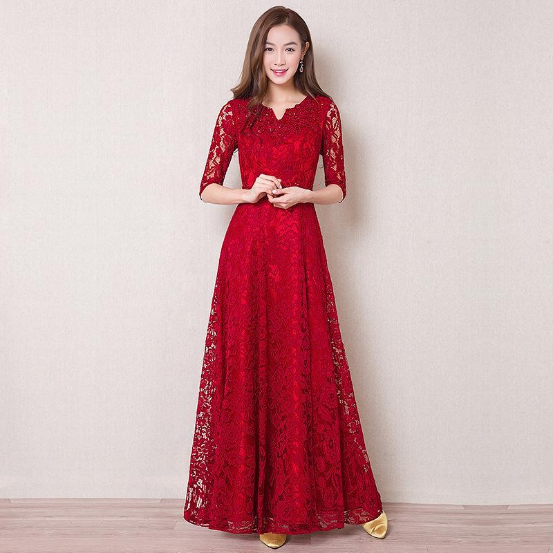Robe de mariée DONG LI en Dentelle - Ref 3307579