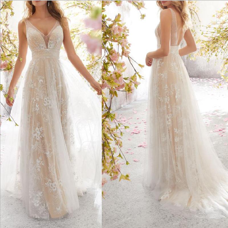 Robe de mariée en Dentelle - Ref 3307825