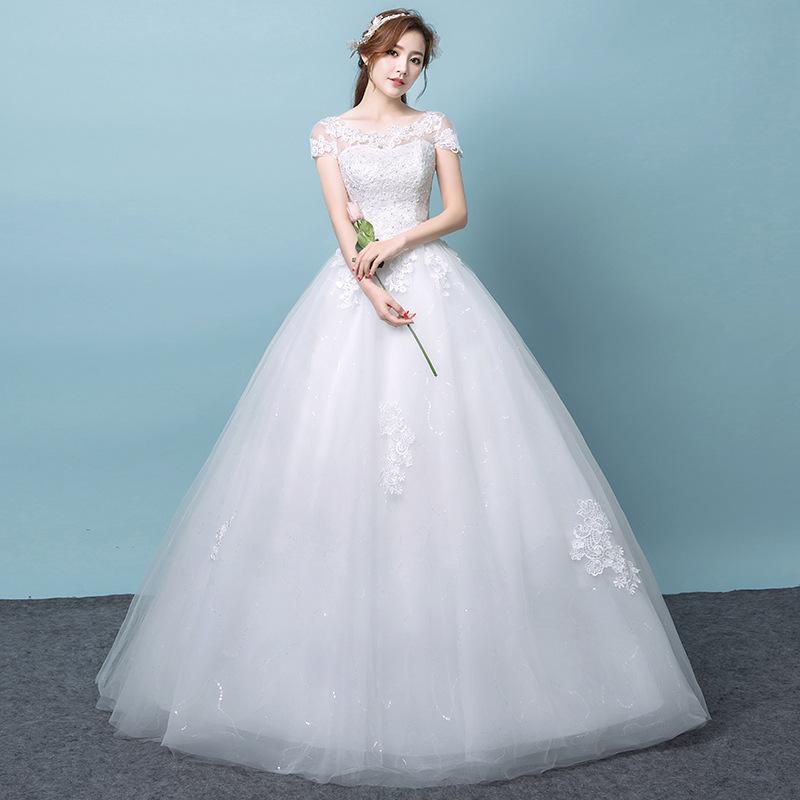 Robe de mariée HENGMENG en Dentelle - Ref 3307899