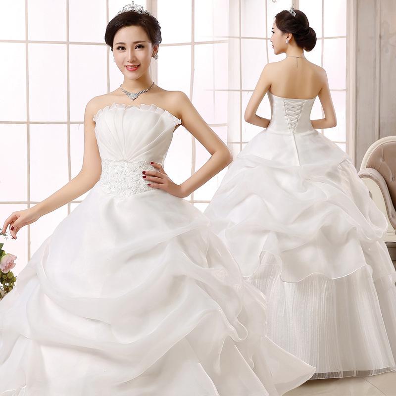Robe de mariée Élégance en Cristal sable doux filet satin épais - Ref 3308646