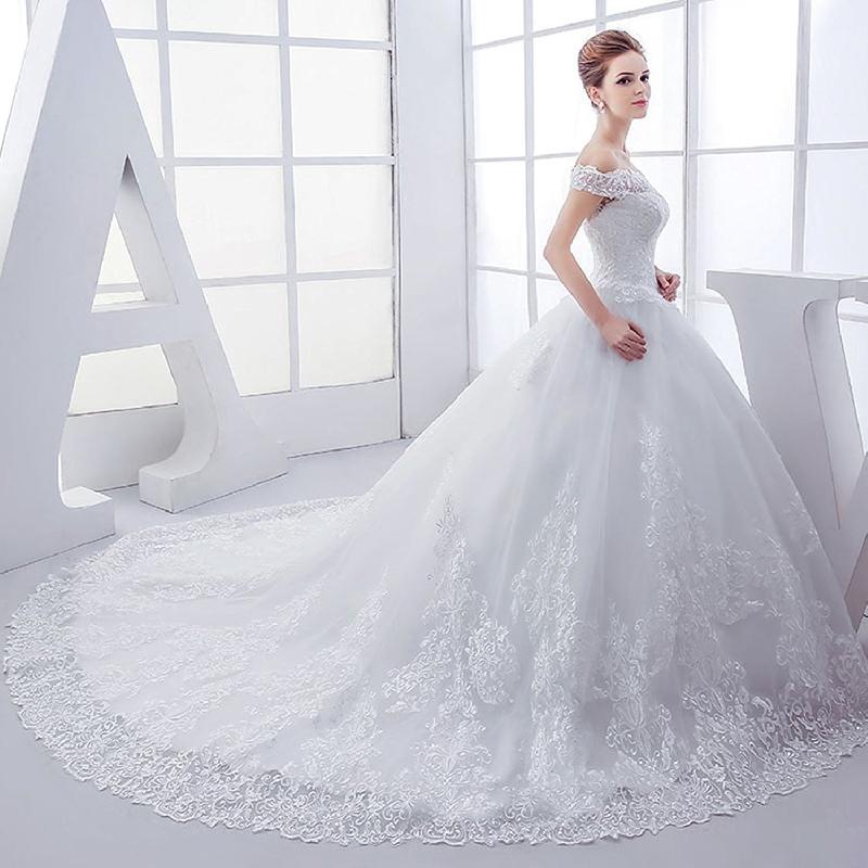 Robe de mariée LANG LIYUAN en Satin - Ref 3308720