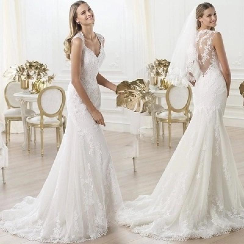 Robe de mariée en Dentelle - Ref 3308775