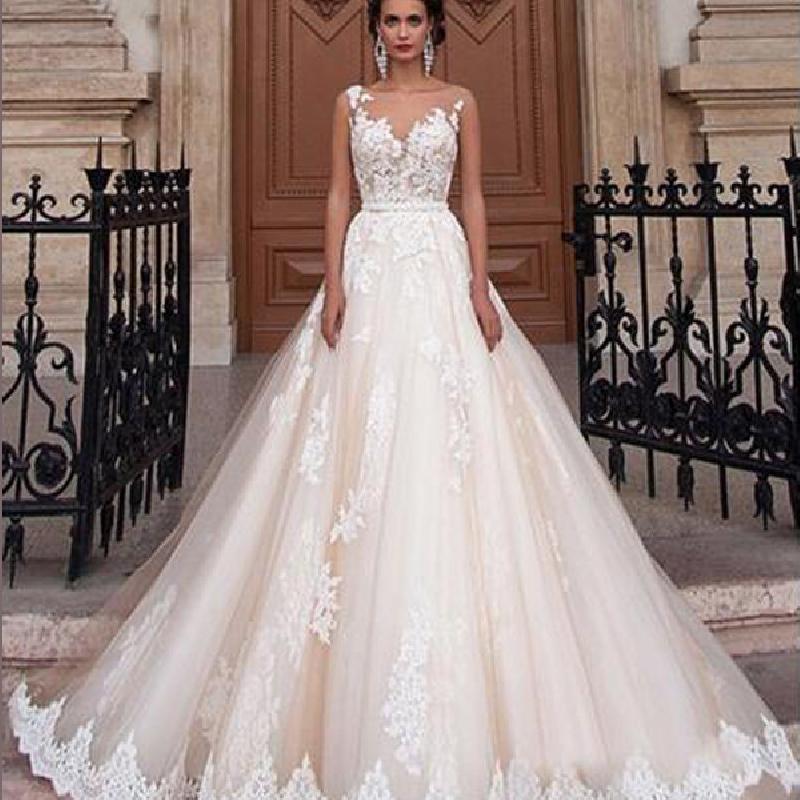 Robe de mariée en Dentelle - Ref 3308776