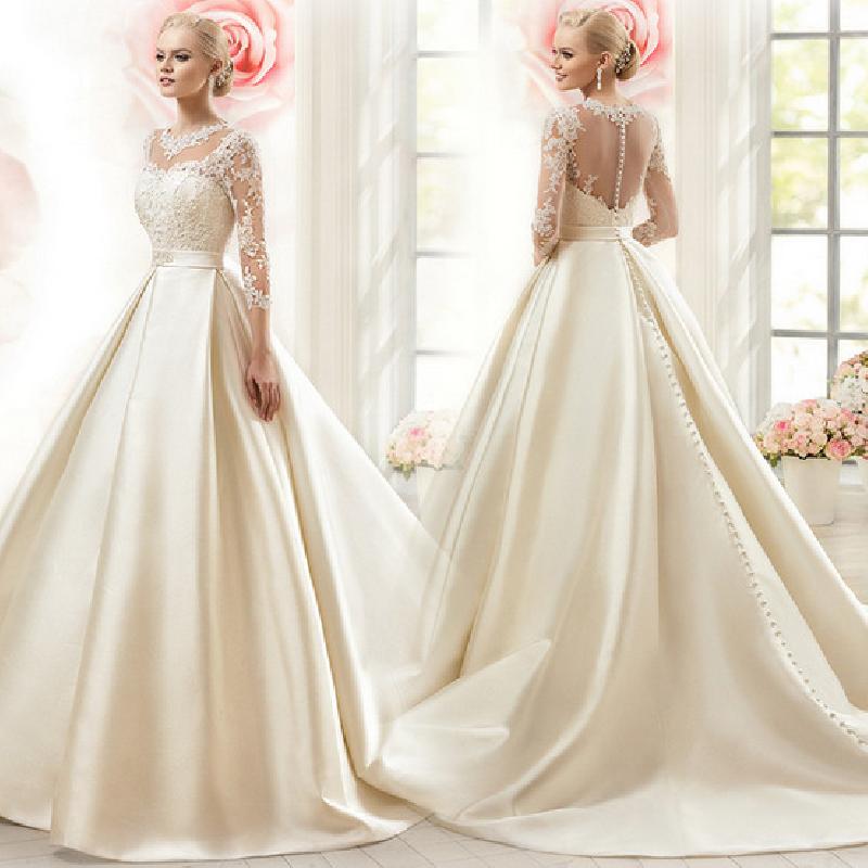 Robe de mariée en Dentelle - Ref 3308950
