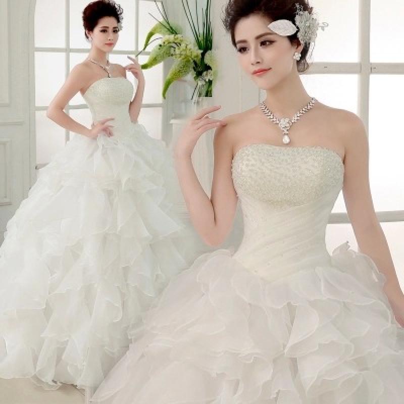 Robe de mariée en Organza - Ref 3309100