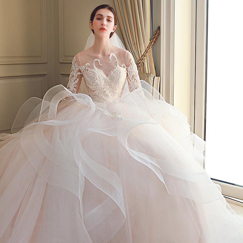Robe de mariée CHUANZHI en Satin - Ref 3309334