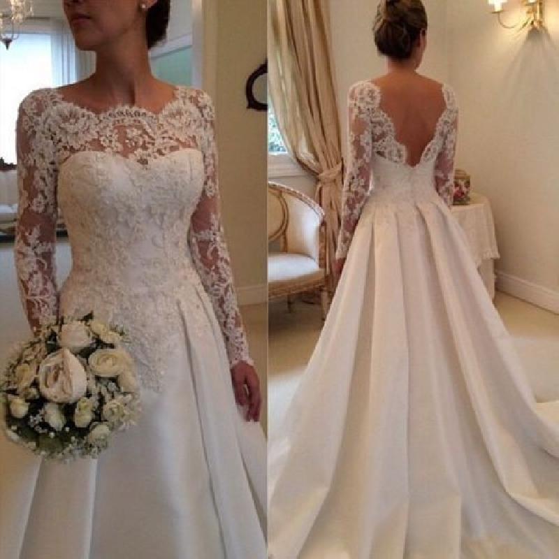 Robe de mariée LANG LIYUAN en Satin - Ref 3309335