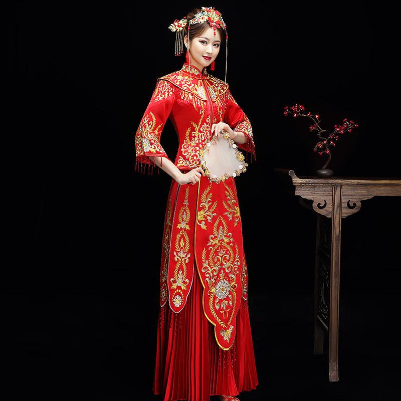 Robe de mariée GU LIYING en Satin - Ref 3309977