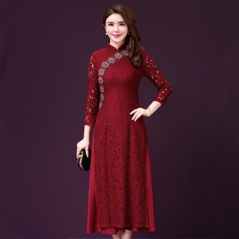 Robe de cérémonie en Dentelle - Ref 3441791