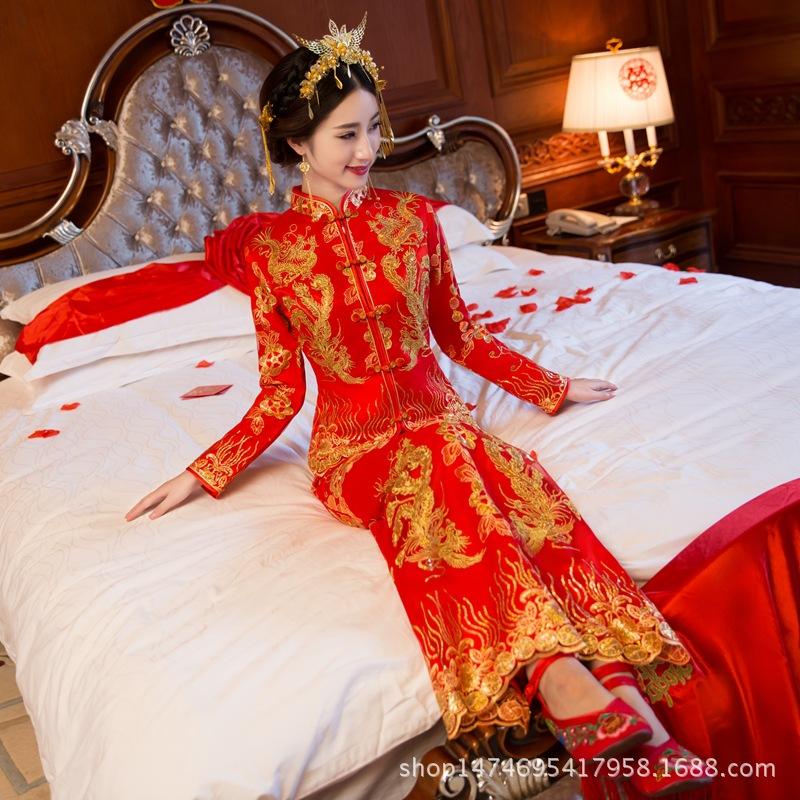 Robe de cérémonie en Broderie spéciale - Ref 3441863