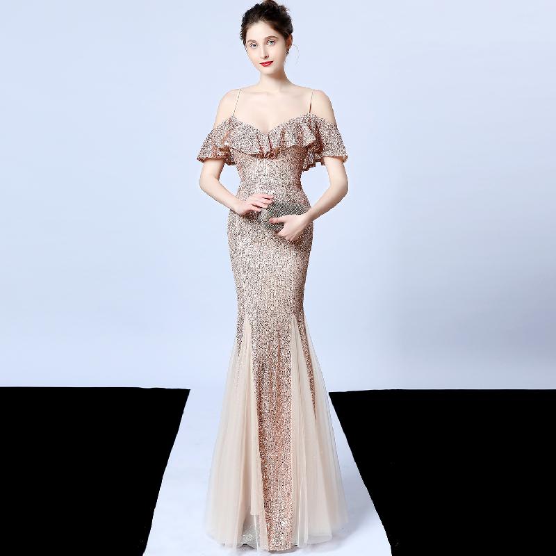 Robe de cérémonie en Paillettes - Ref 3441890