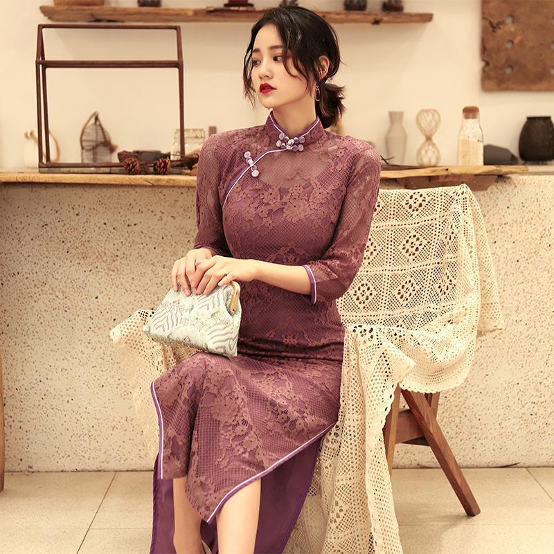 Robe de cérémonie en Dentelle - Ref 3441911