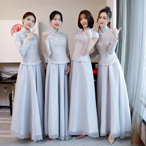 Robe de soirée en Mousseline soie synthetique - Ref 3210129