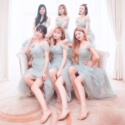 Robe de soirée en Maille Satin soie - Ref 3210175