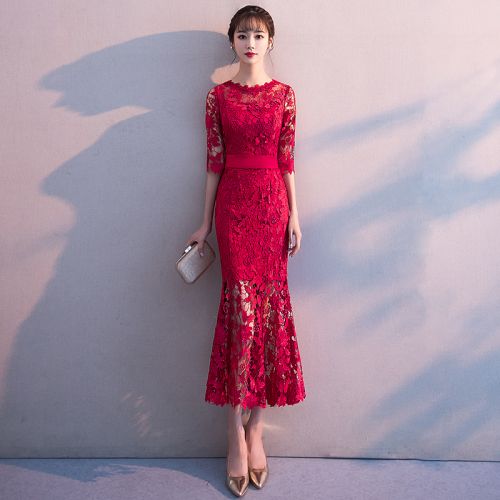 Robe de soirée DOUX MIEL conventionnel - Ref 3210484