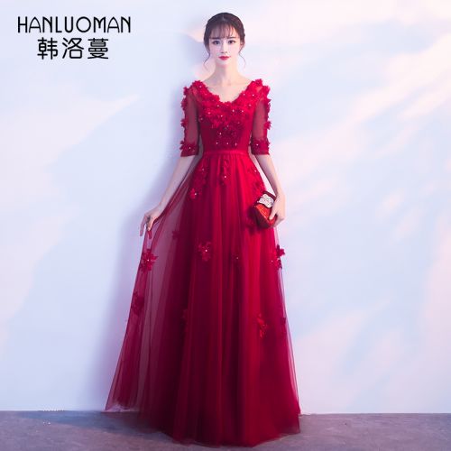 Robe de soirée HAN LUO conventionnel en Spandex - Ref 3210553