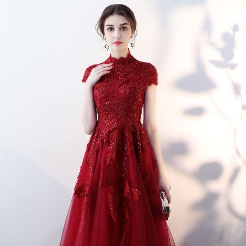 Robe de soirée DU WEIFU conventionnel - Ref 3210575