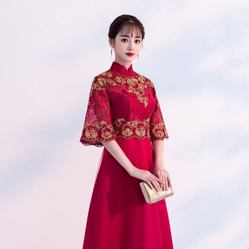 Robe de soirée LI YUN manchon cloche - Ref 3210617