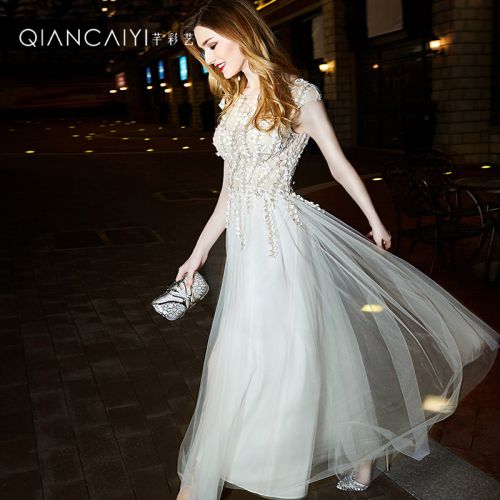Robe de soirée manche raglan - Ref 3210649