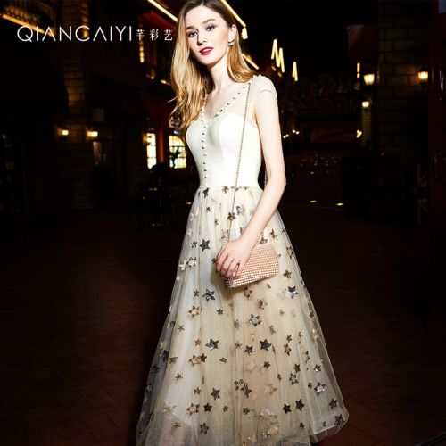 Robe de soirée manche raglan - Ref 3210705