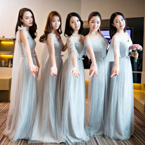 Robe de soirée manchon cloche - Ref 3210730