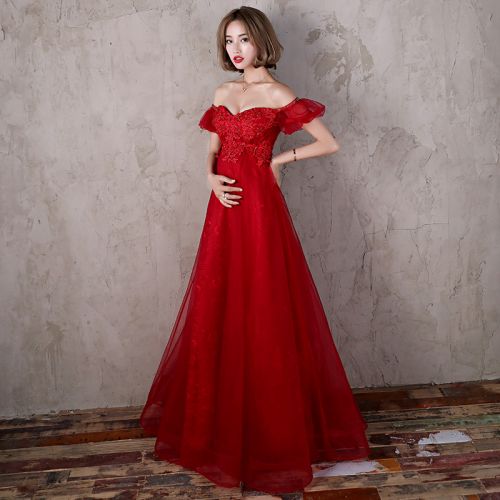 Robe de soirée BEAUTE BINO manchon lanterne - Ref 3210772