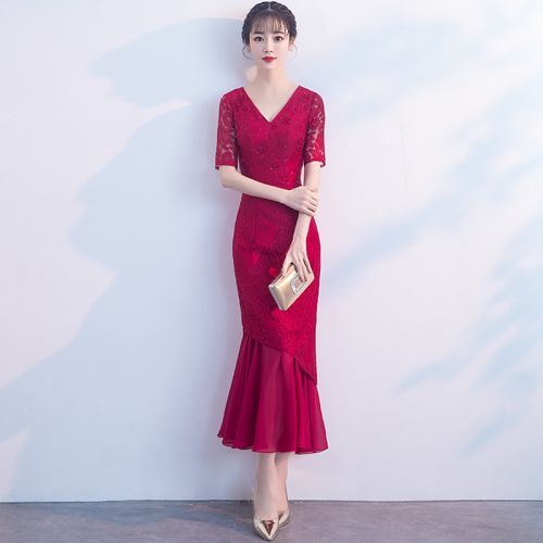 Robe de soirée conventionnel - Ref 3210776