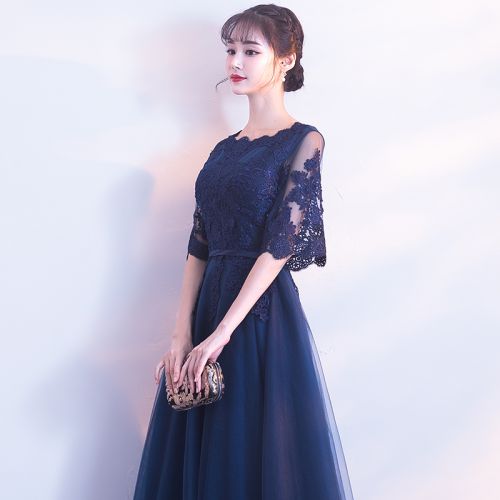 Robe de soirée JIAOSTEP manchon cloche - Ref 3210845