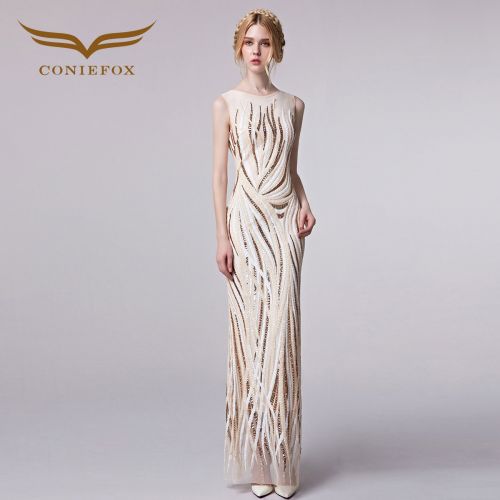 Robe de soirée conventionnel en Spandex - Ref 3211206