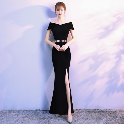 Robe de soirée FRAIS DE COURTE DUREE manche - Ref 3211256
