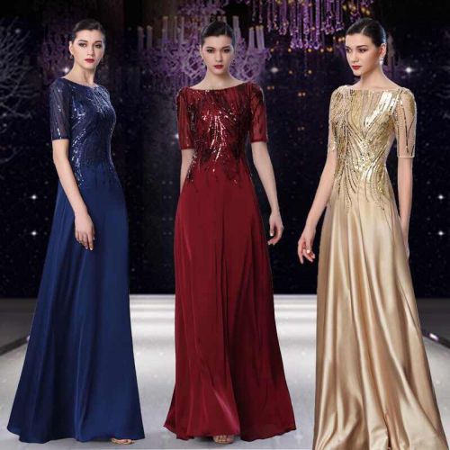 Robe de soirée conventionnel en Spandex - Ref 3211291