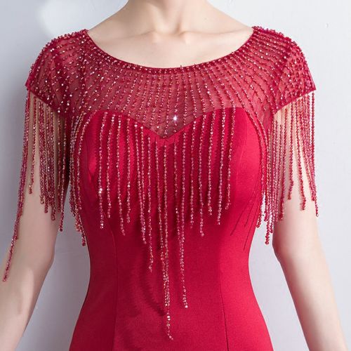 Robe de soirée manche - Ref 3211335