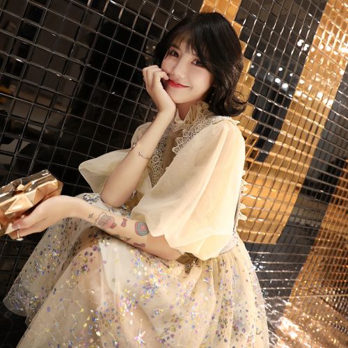 Robe de soirée TA SHIZHEN manche princesse - Ref 3211382