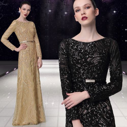 Robe de soirée GUOISYA conventionnel en Spandex - Ref 3211385