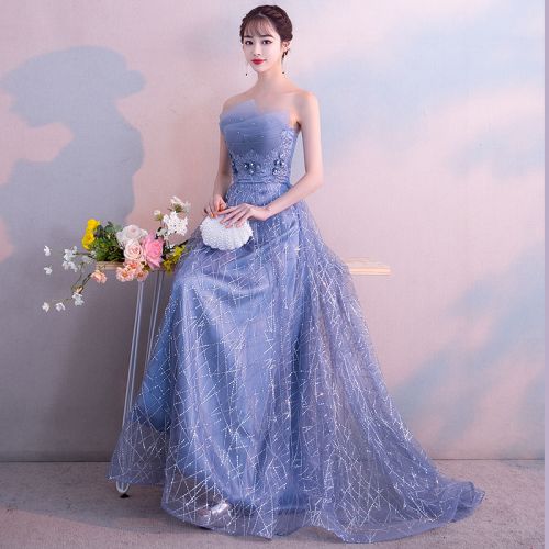 Robe de soirée MANCHE ORANGE - Ref 3211398