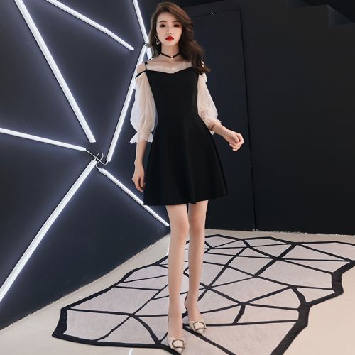 Robe de soirée manche princesse - Ref 3211596