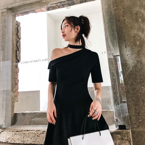 Robe de soirée XIAOQSTUDIO en Spandex - Ref 3211627