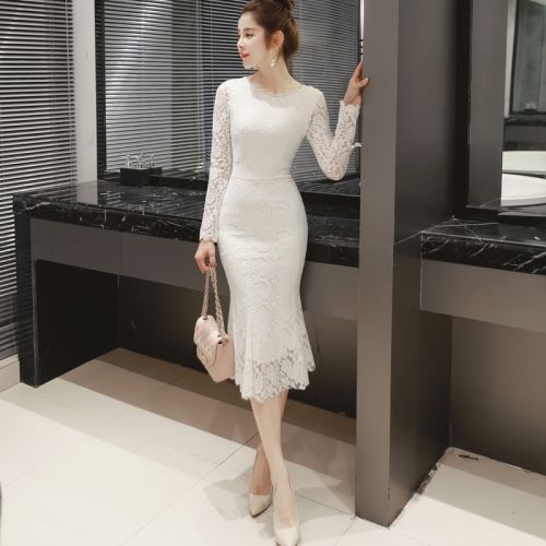Robe de soirée ZYHT conventionnel en Spandex - Ref 3211920