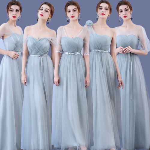 Robe du soir manche de princesse en Maille - Ref 3210035