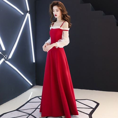 Robe du soir manche bouffante - Ref 3210362