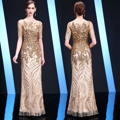 Robe du soir GUOISYA conventionnel en Spandex - Ref 3210503