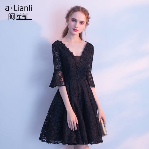 Robe du soir ALIAN LI manchon de cloche - Ref 3210741