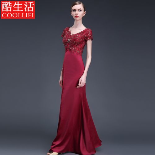 Robe du soir COOL VIE manche en Spandex - Ref 3210957
