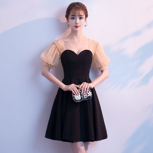 Robe du soir KEEDDU manche bouffante - Ref 3211119