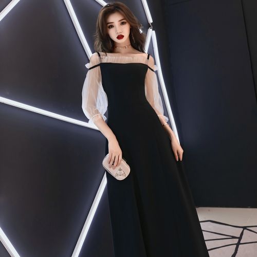 Robe du soir manchon de lanterne - Ref 3211123