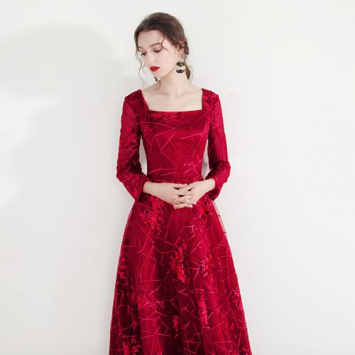 Robe du soir SPECTACLE DE FLEURS conventionnel - Ref 3211440