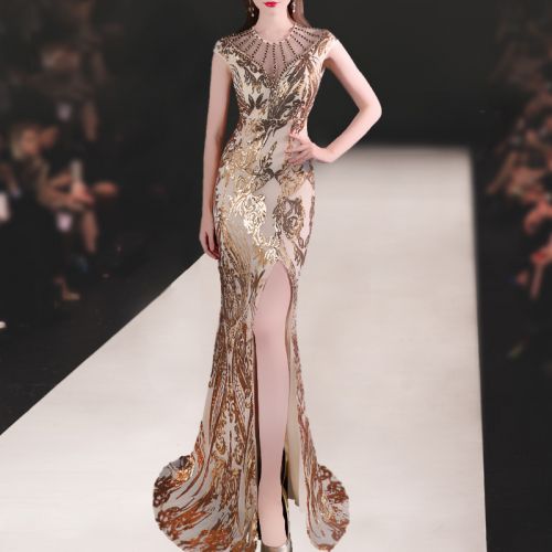 Robe du soir conventionnel - Ref 3211466