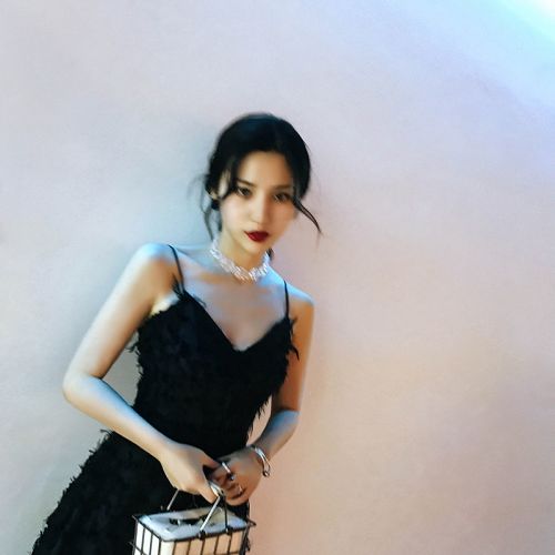 Robe du soir XIAOQSTUDIO en Fibre de polyester - Ref 3211590