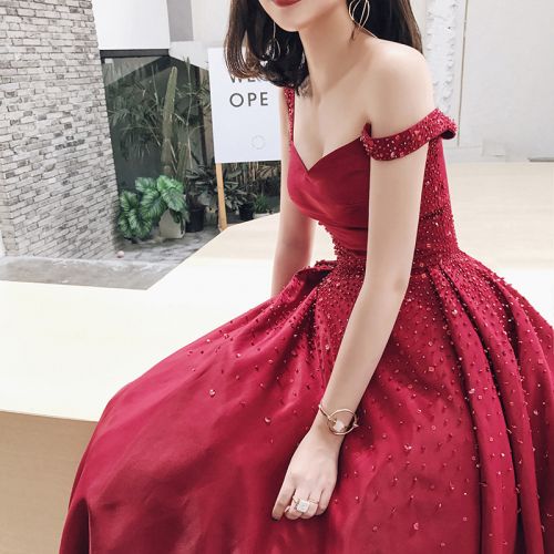 Robe du soir XIAOQSTUDIO en Damasse - Ref 3211724