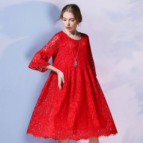 Robe du soir en Dentelle fibre de polyester - Ref 3211896
